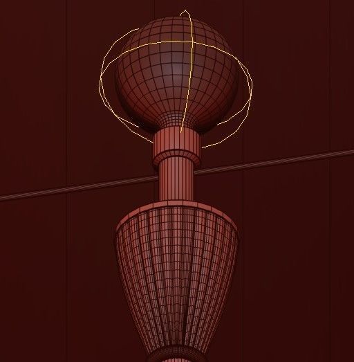 Lela Floor Lamp 3D model_2