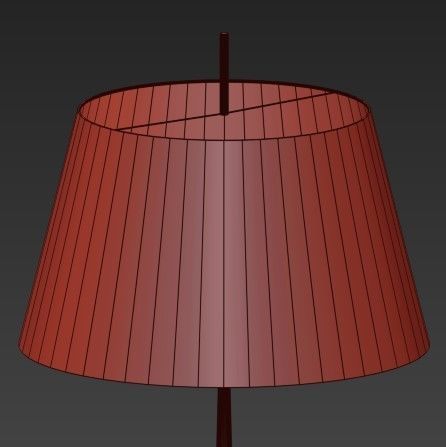 Malin Floor Lamp 3D model_1