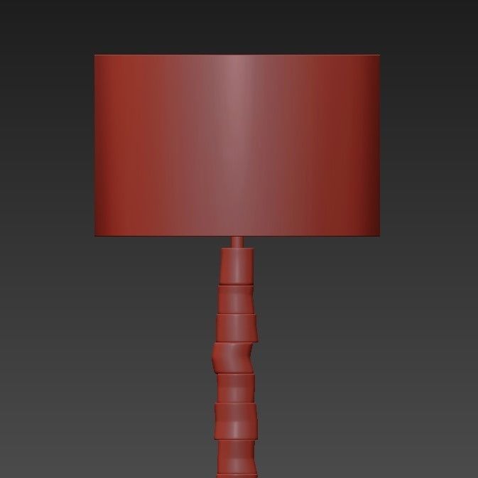 Miller Floor Lamp 3D model_4