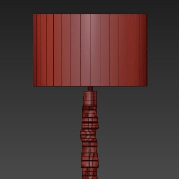 Miller Floor Lamp 3D model_1