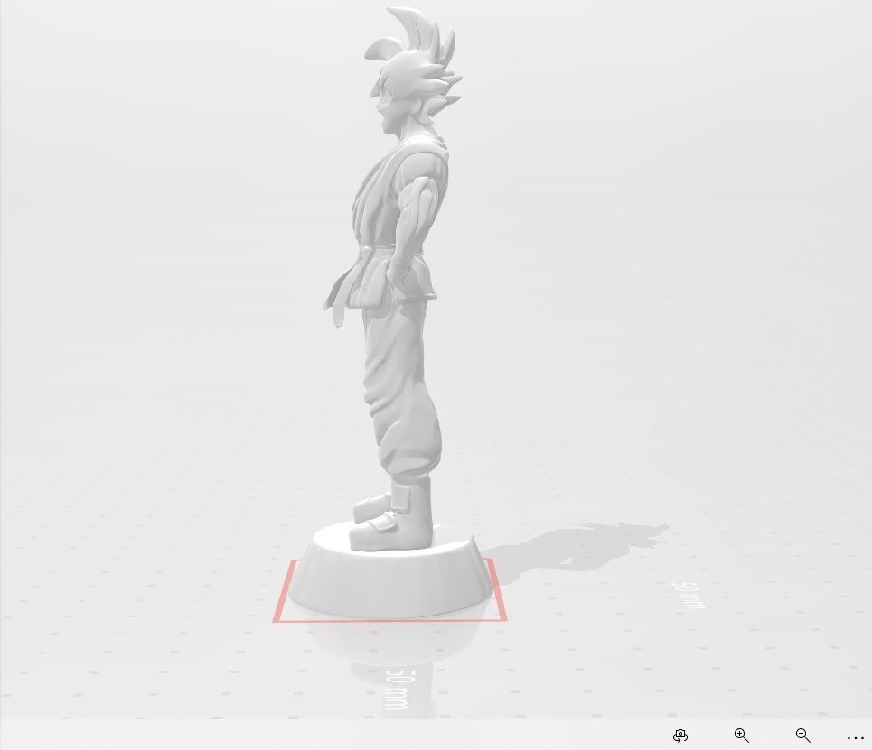 STL - Character Dragonball Goku 3D print model_3