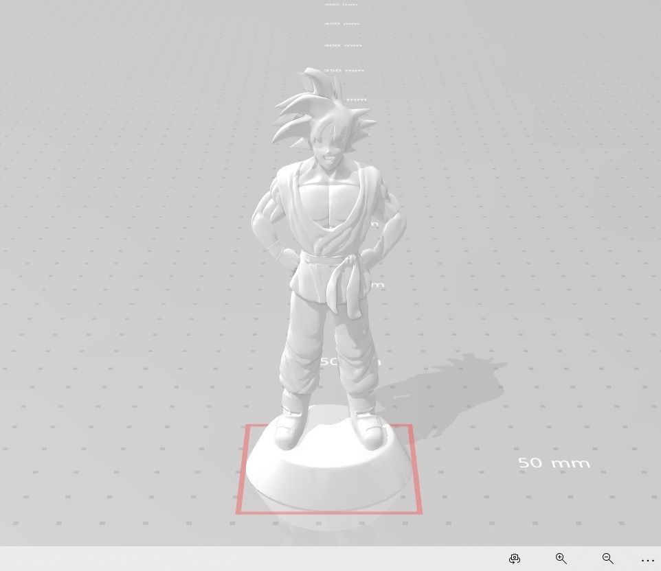STL - Character Dragonball Goku 3D print model_2