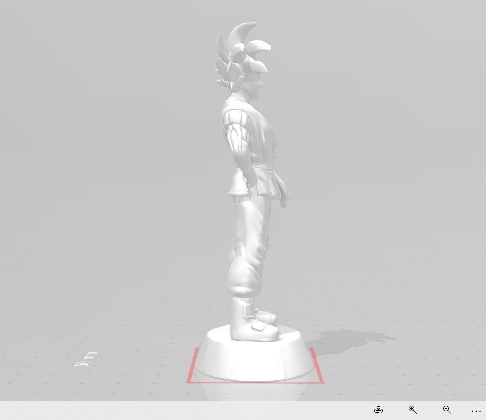 STL - Character Dragonball Goku 3D print model_5
