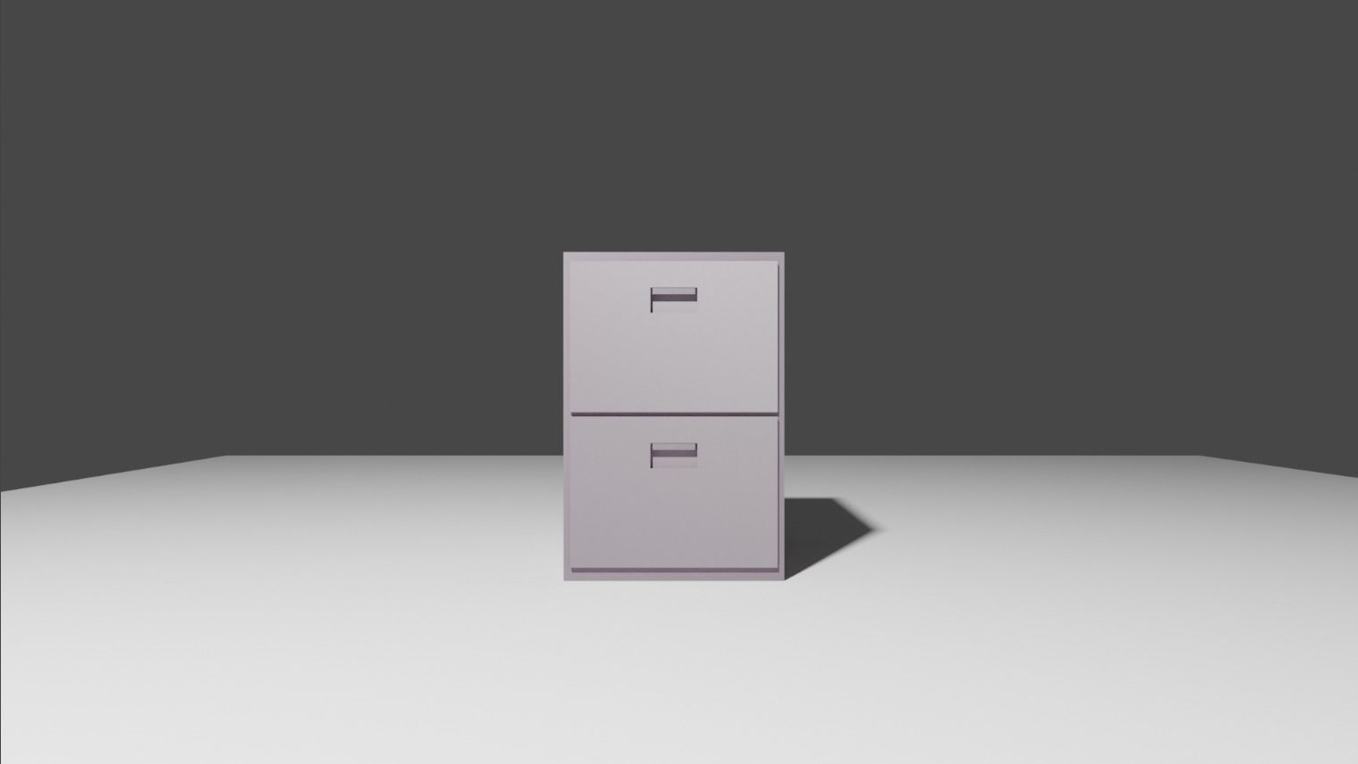Office Cabinet 3D model_4