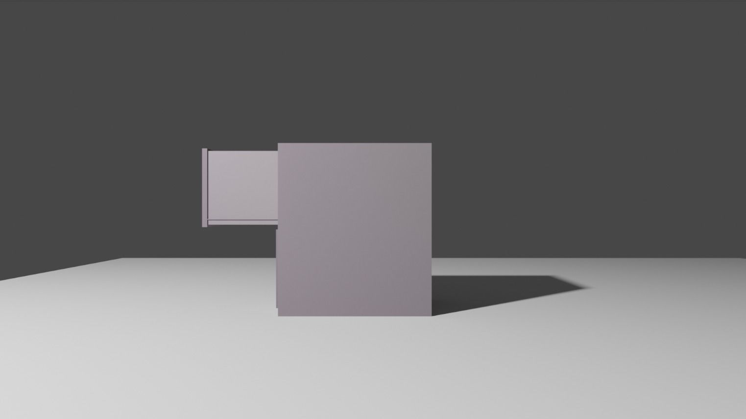 Office Cabinet 3D model_11