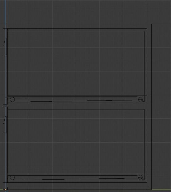 Office Cabinet 3D model_23