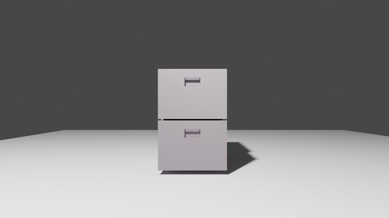 Office Cabinet 3D model_6