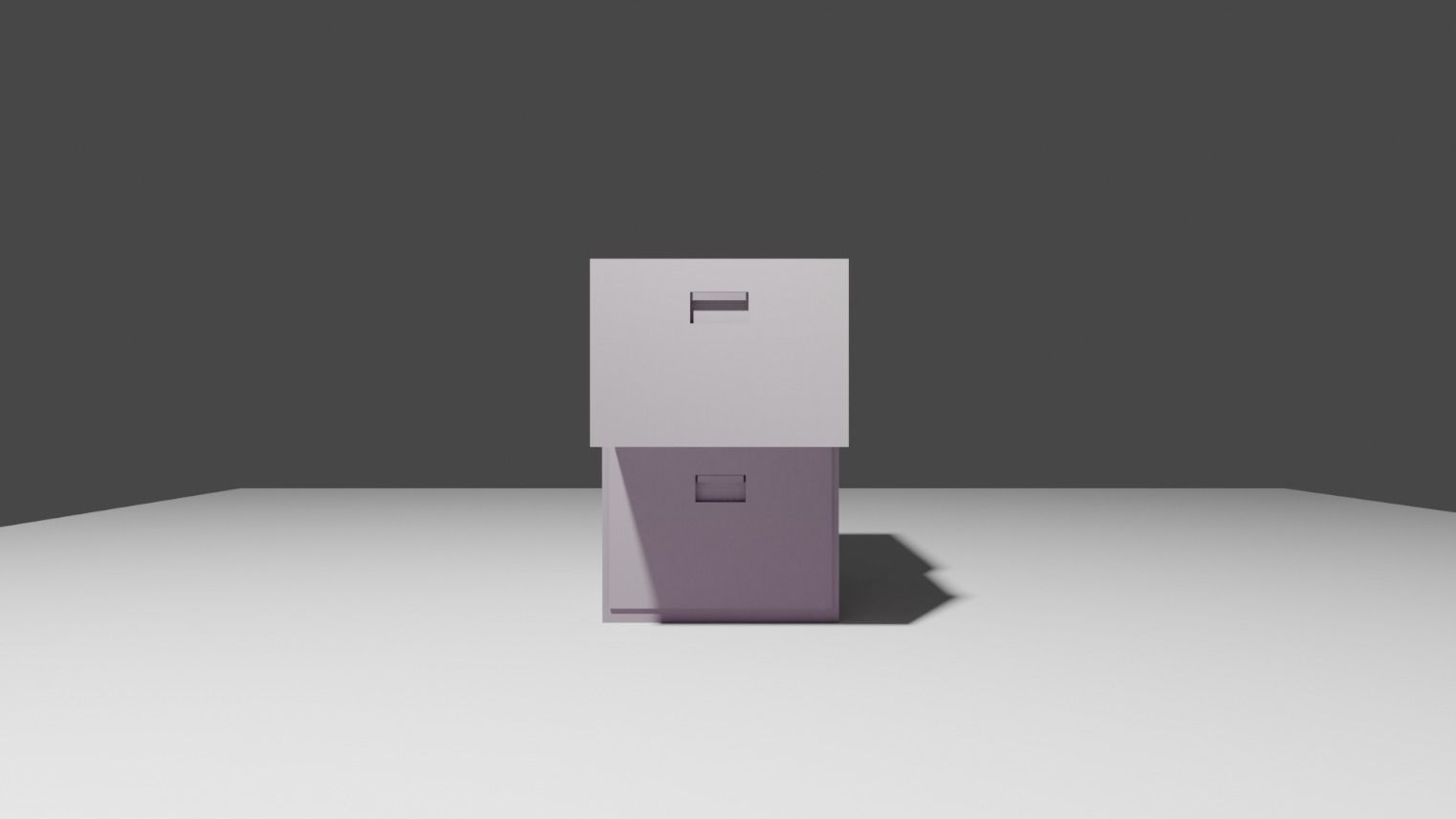 Office Cabinet 3D model_7