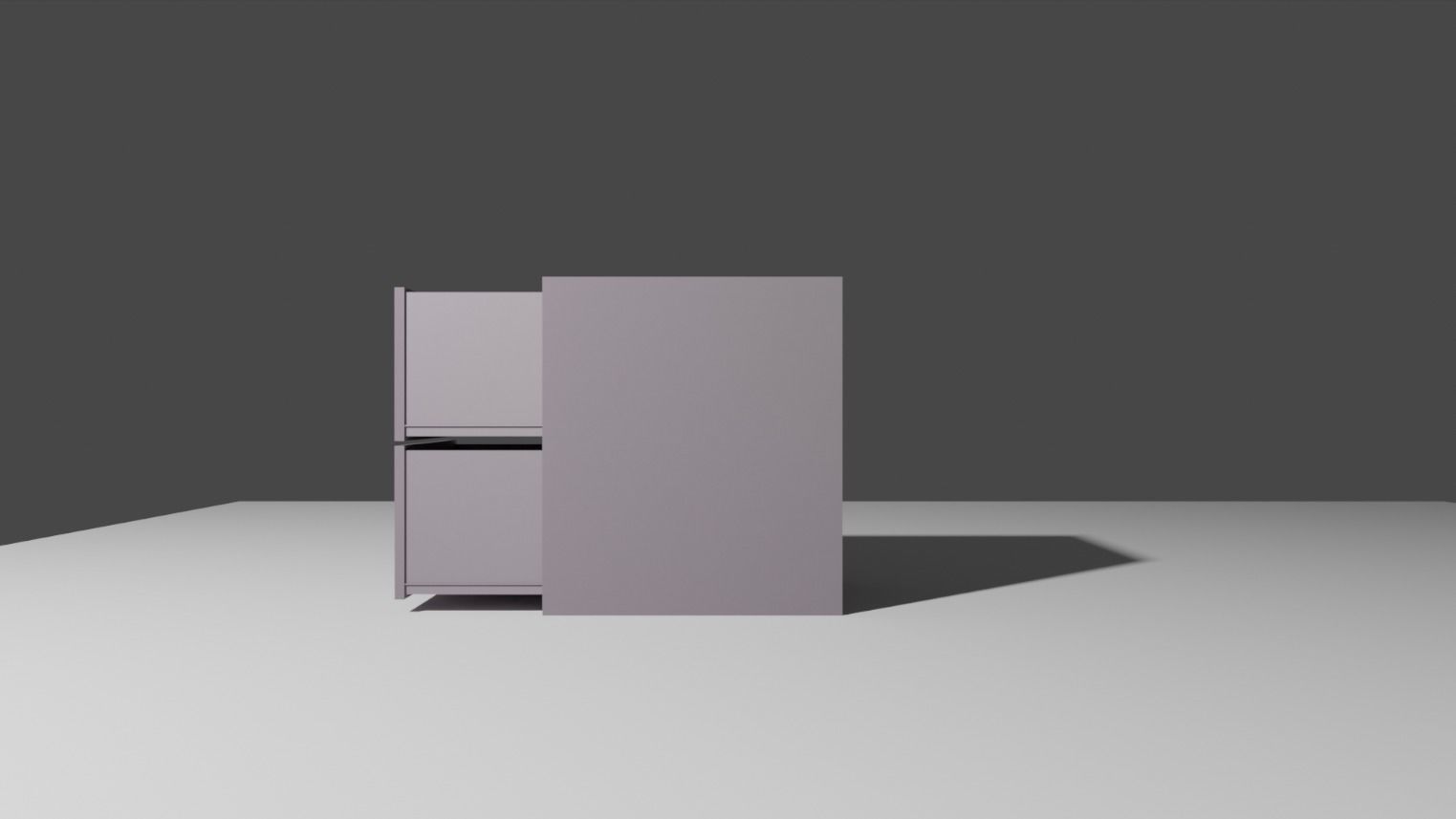 Office Cabinet 3D model_10
