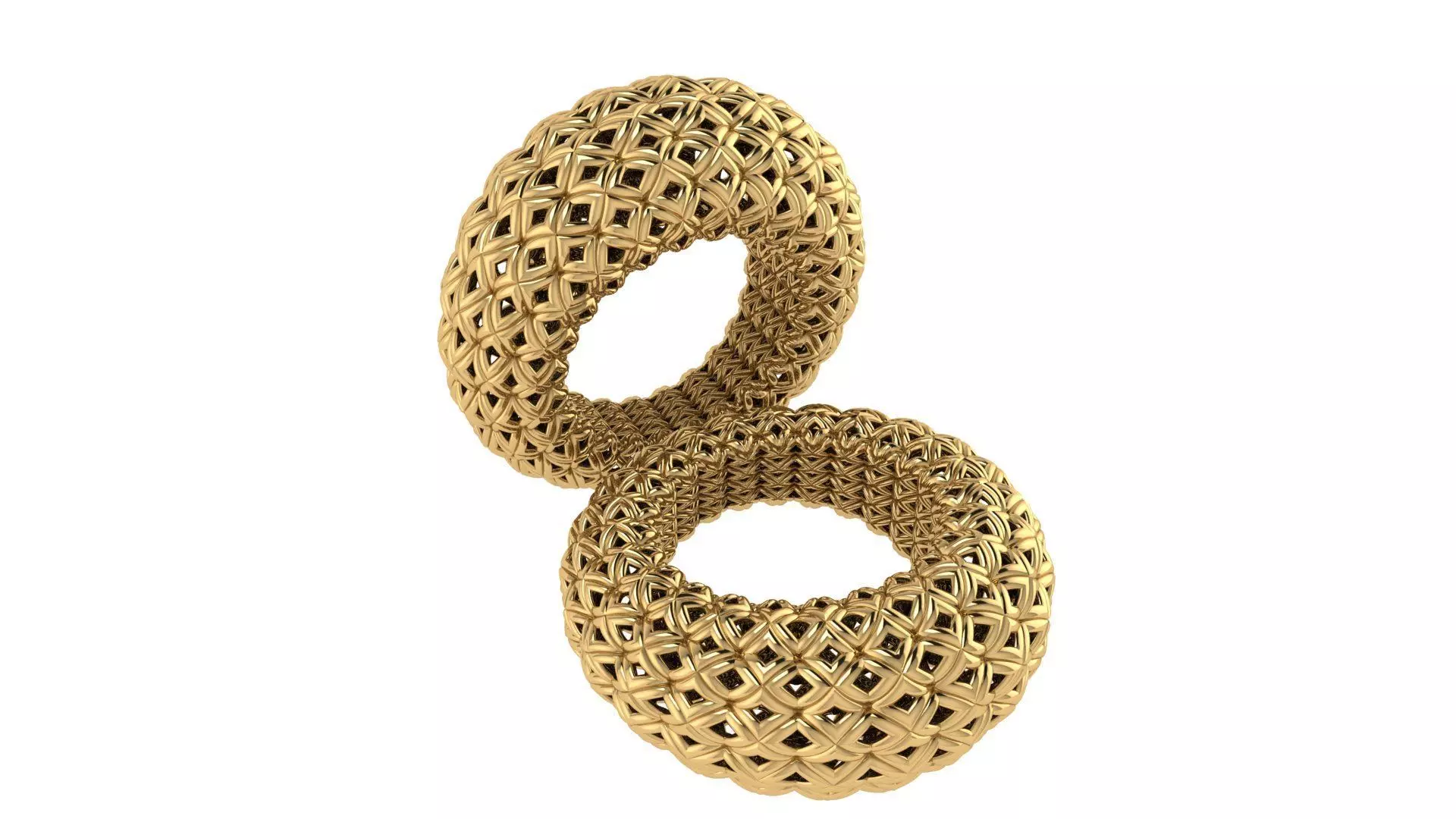 Pattern Ring 01 3D print model_0