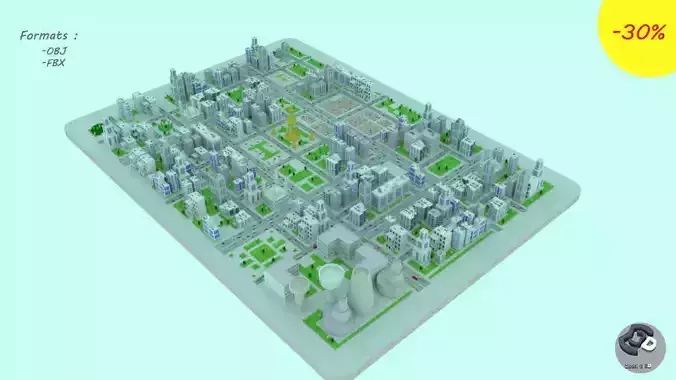 Low Poly City