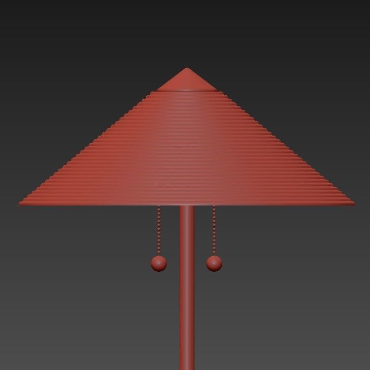 Terrace Floor Lamp Arteriors 3D model_4