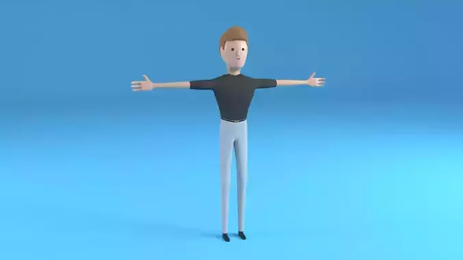 Male Character Chuck