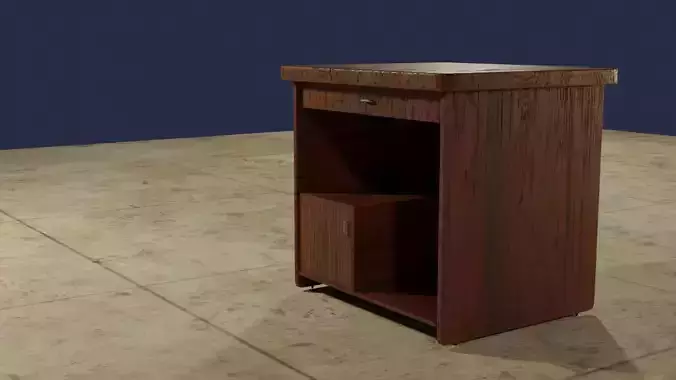 3D simple desk