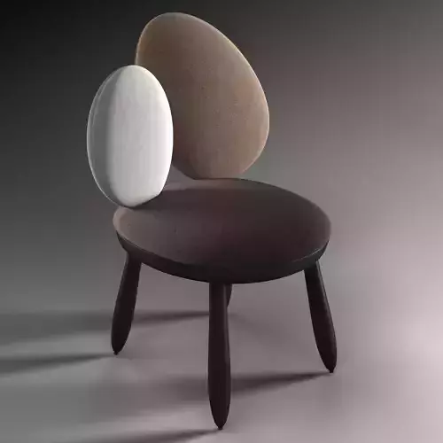 Cairn Chair - Roche Bobois 3D model