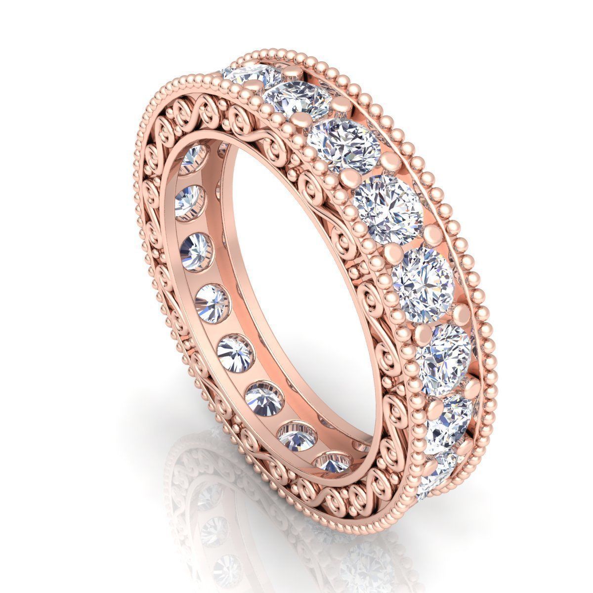 Diamond Ring 06 3D print model_10