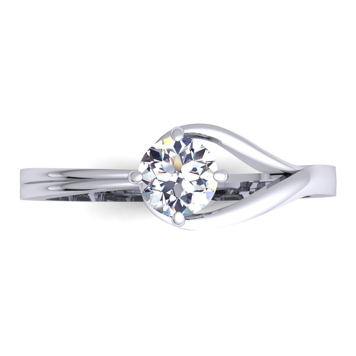 Diamond Ring 14 3D print model_8