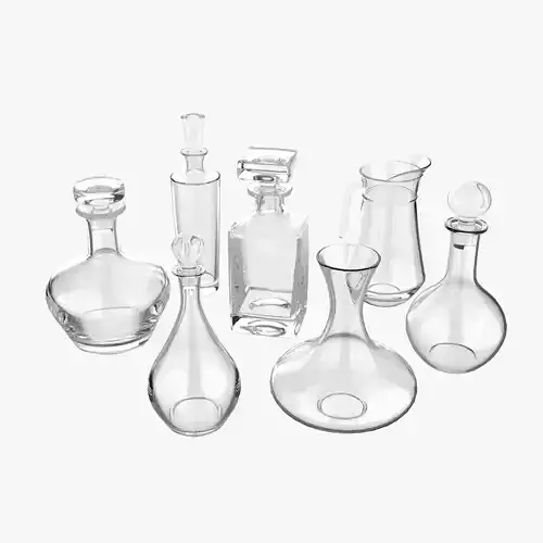 Set of decanters