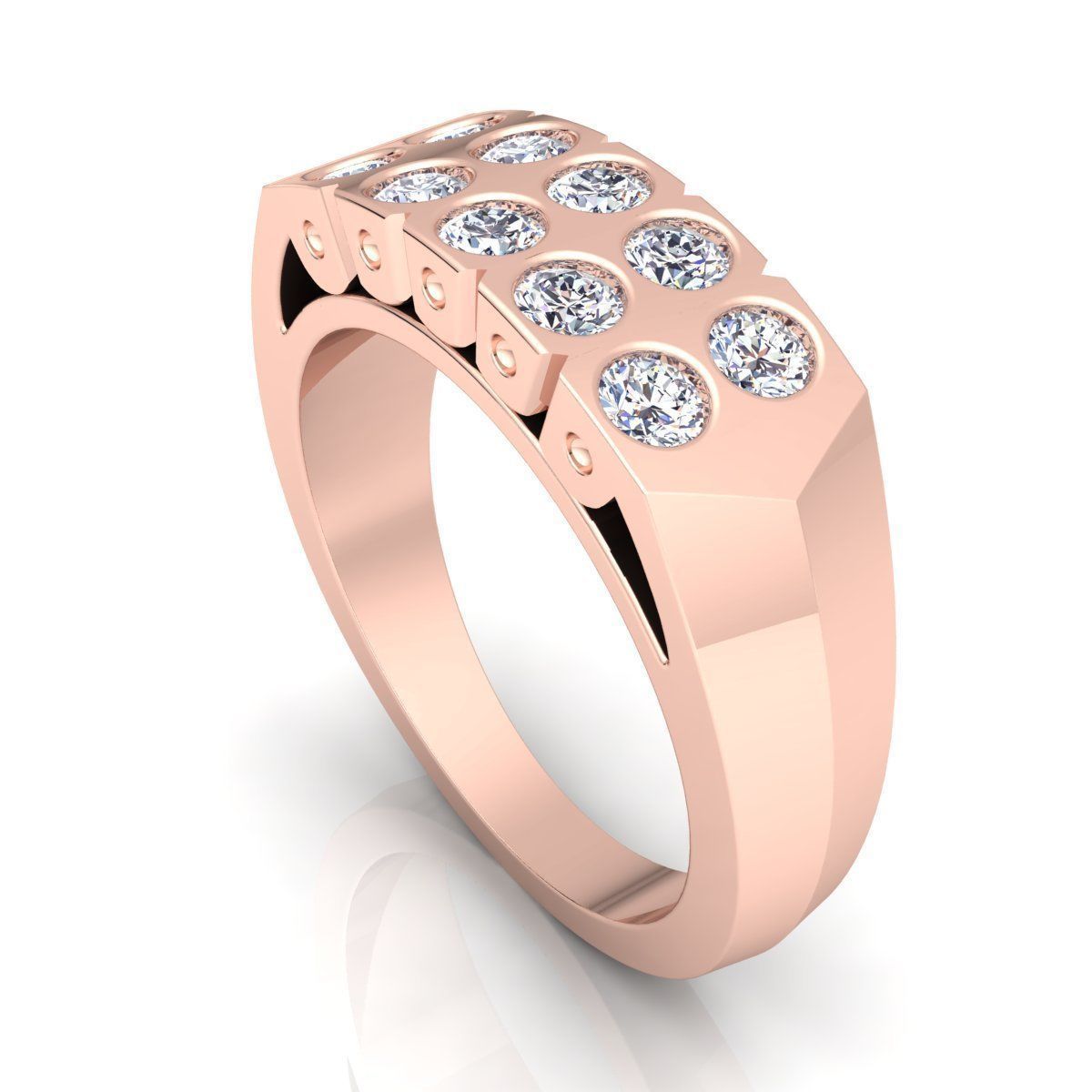 Diamond Ring 22 3D print model_10