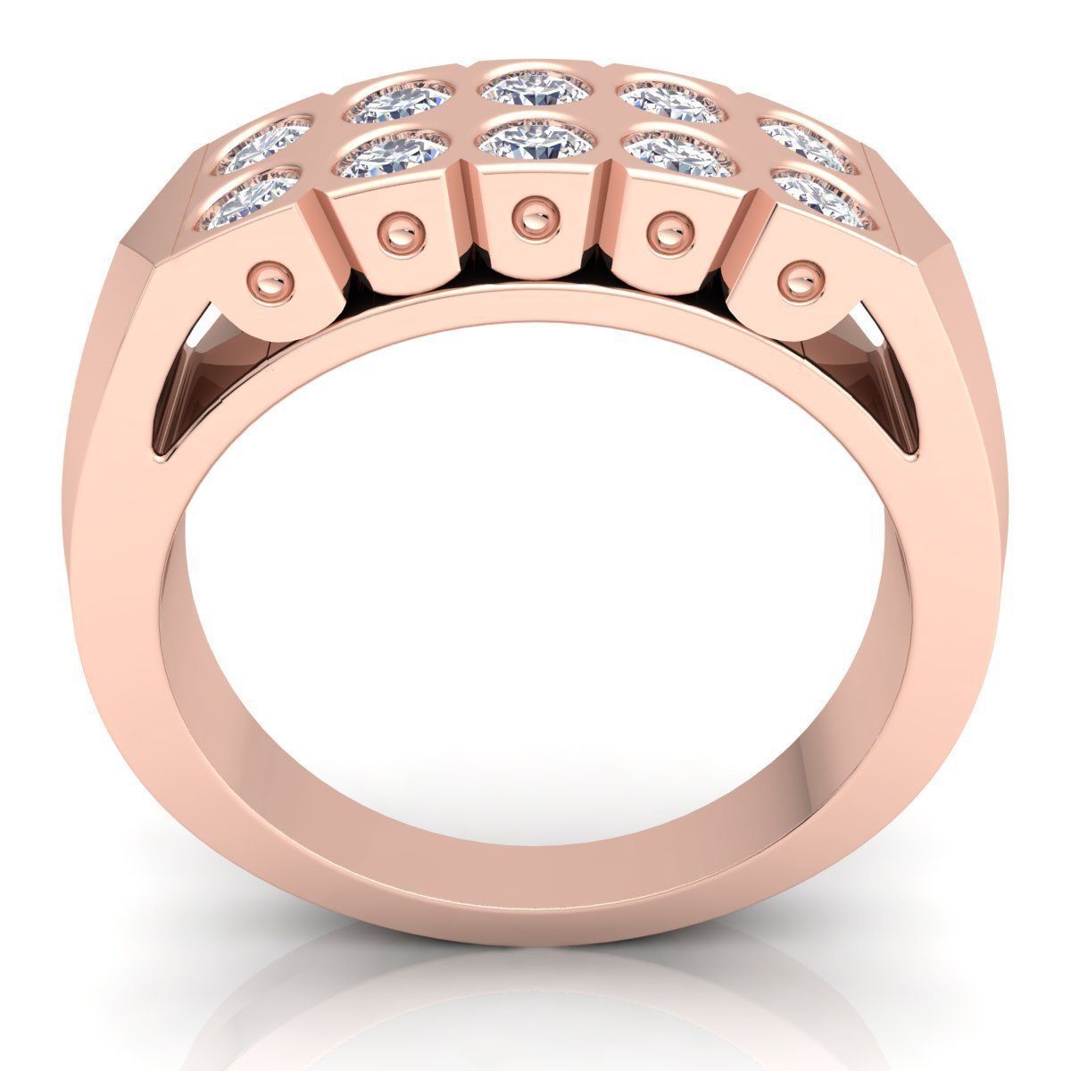 Diamond Ring 22 3D print model_4