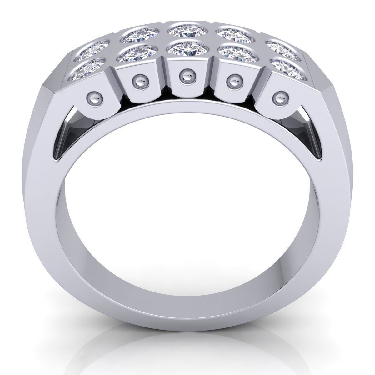 Diamond Ring 22 3D print model_5