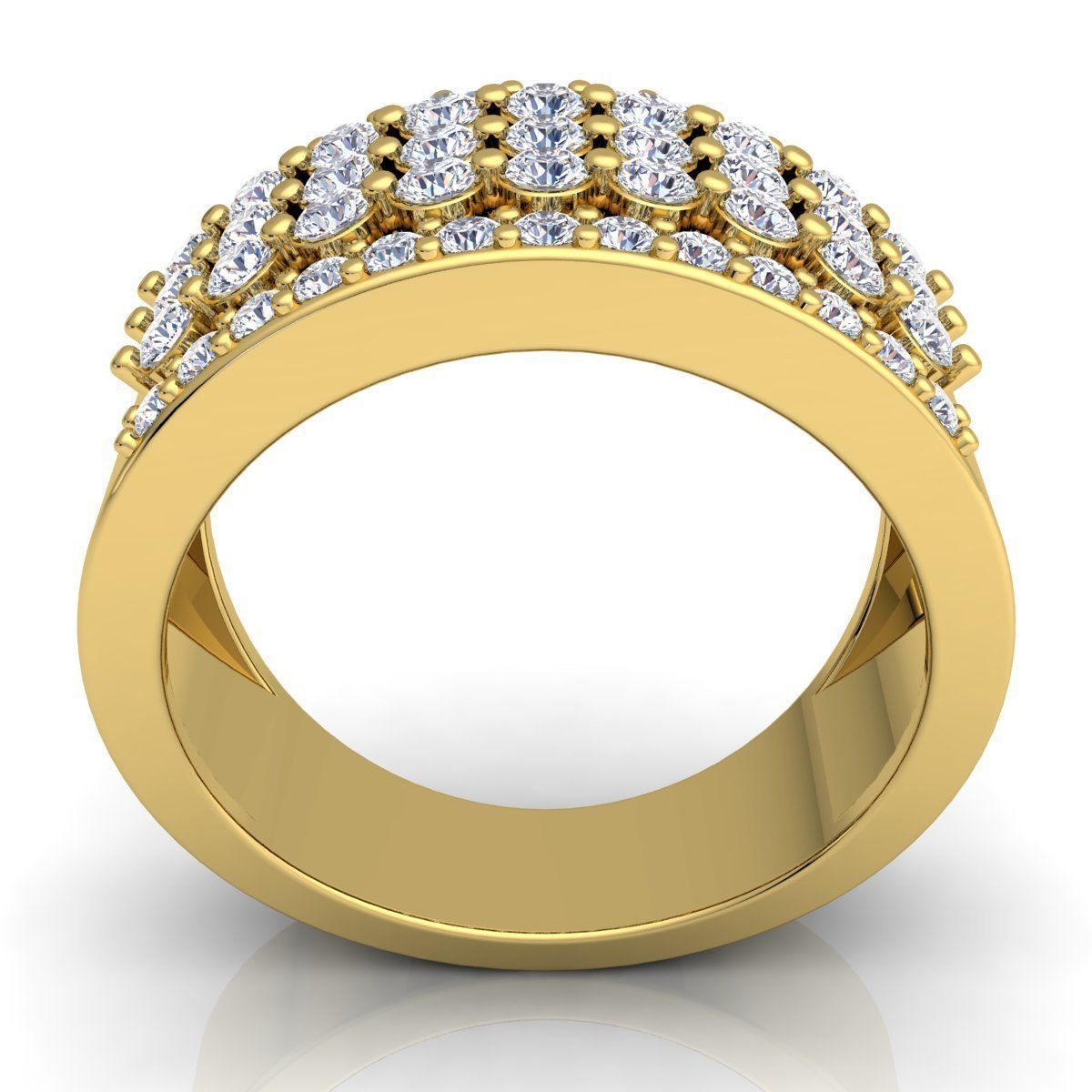 Diamond Ring 32 3D print model_3