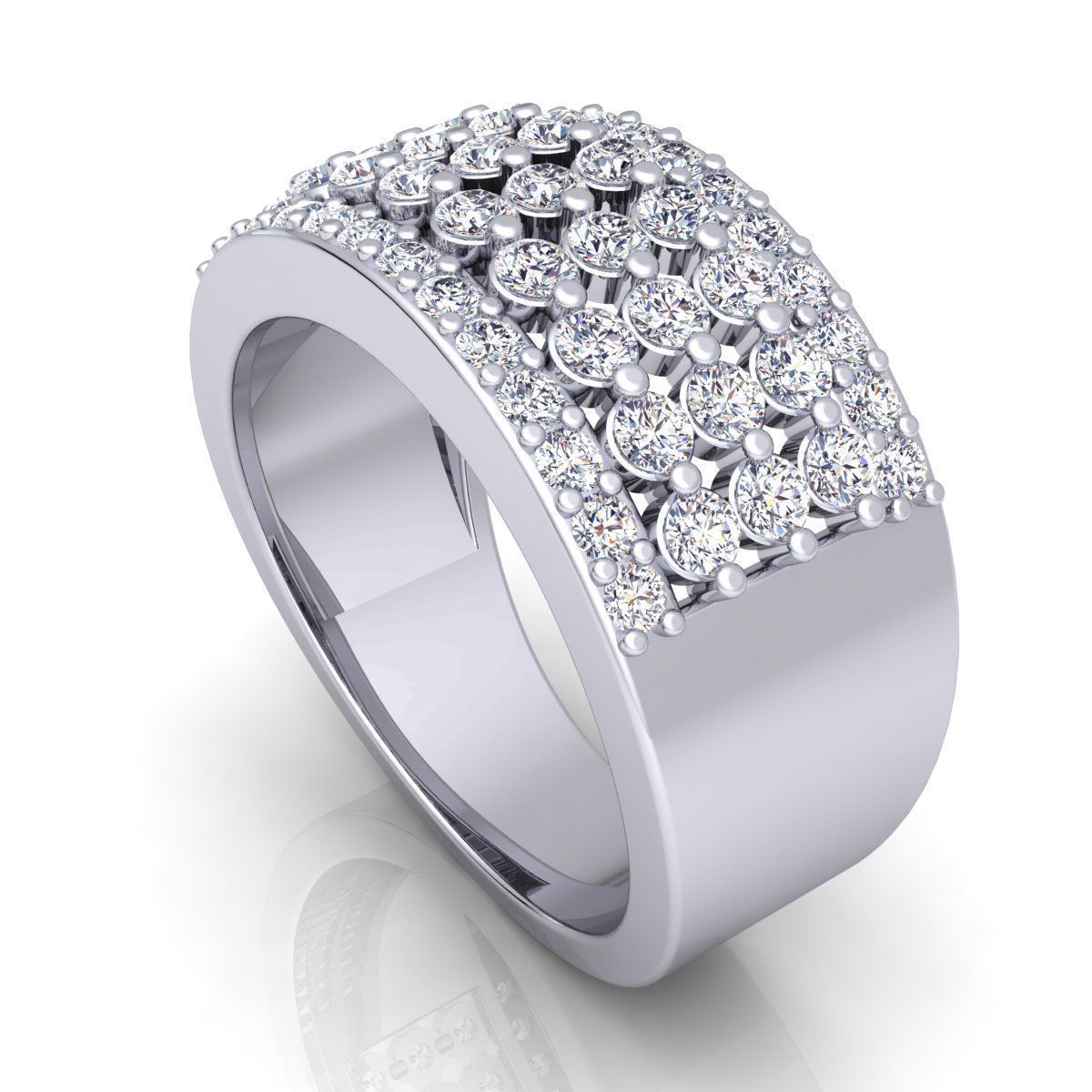 Diamond Ring 32 3D print model_11