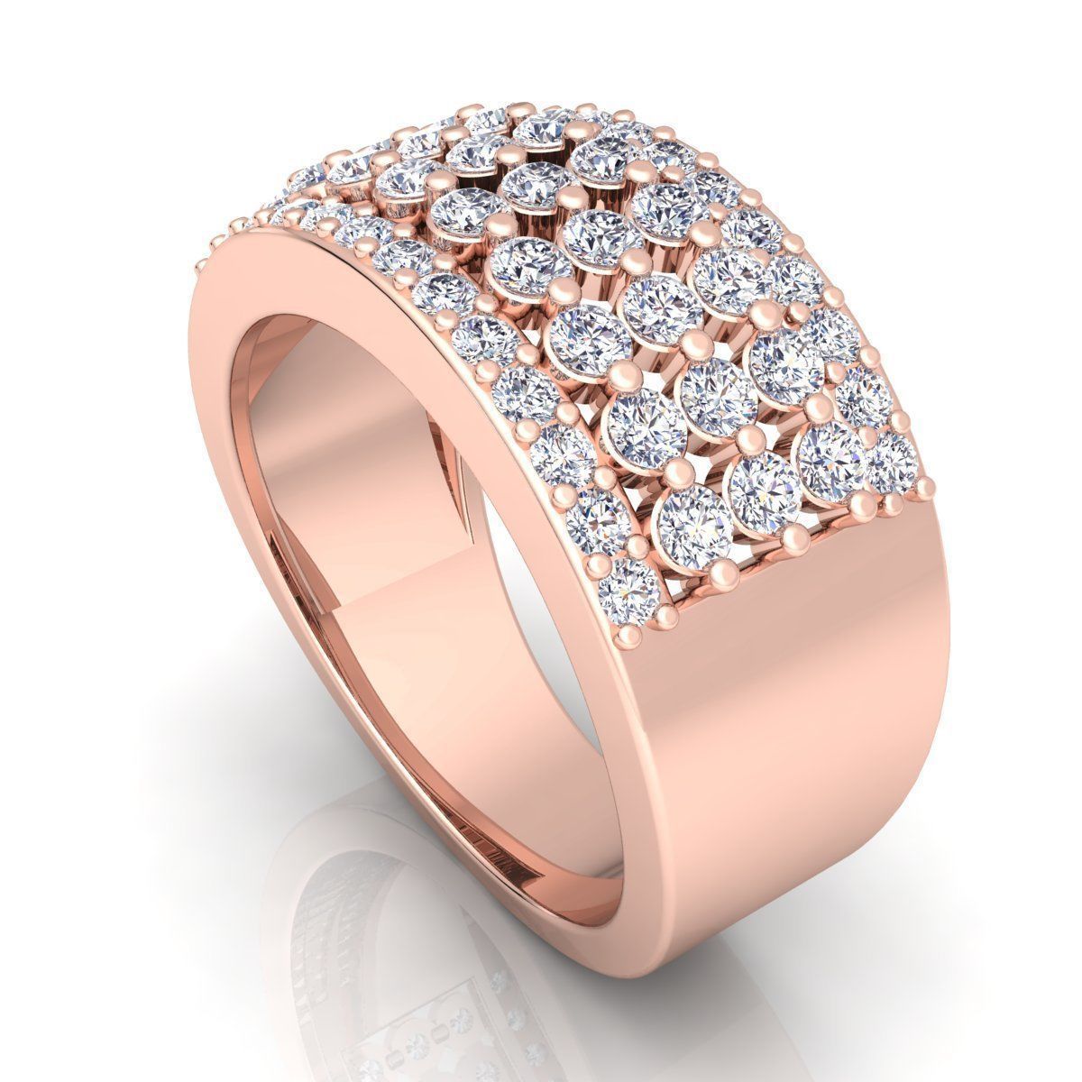 Diamond Ring 32 3D print model_10