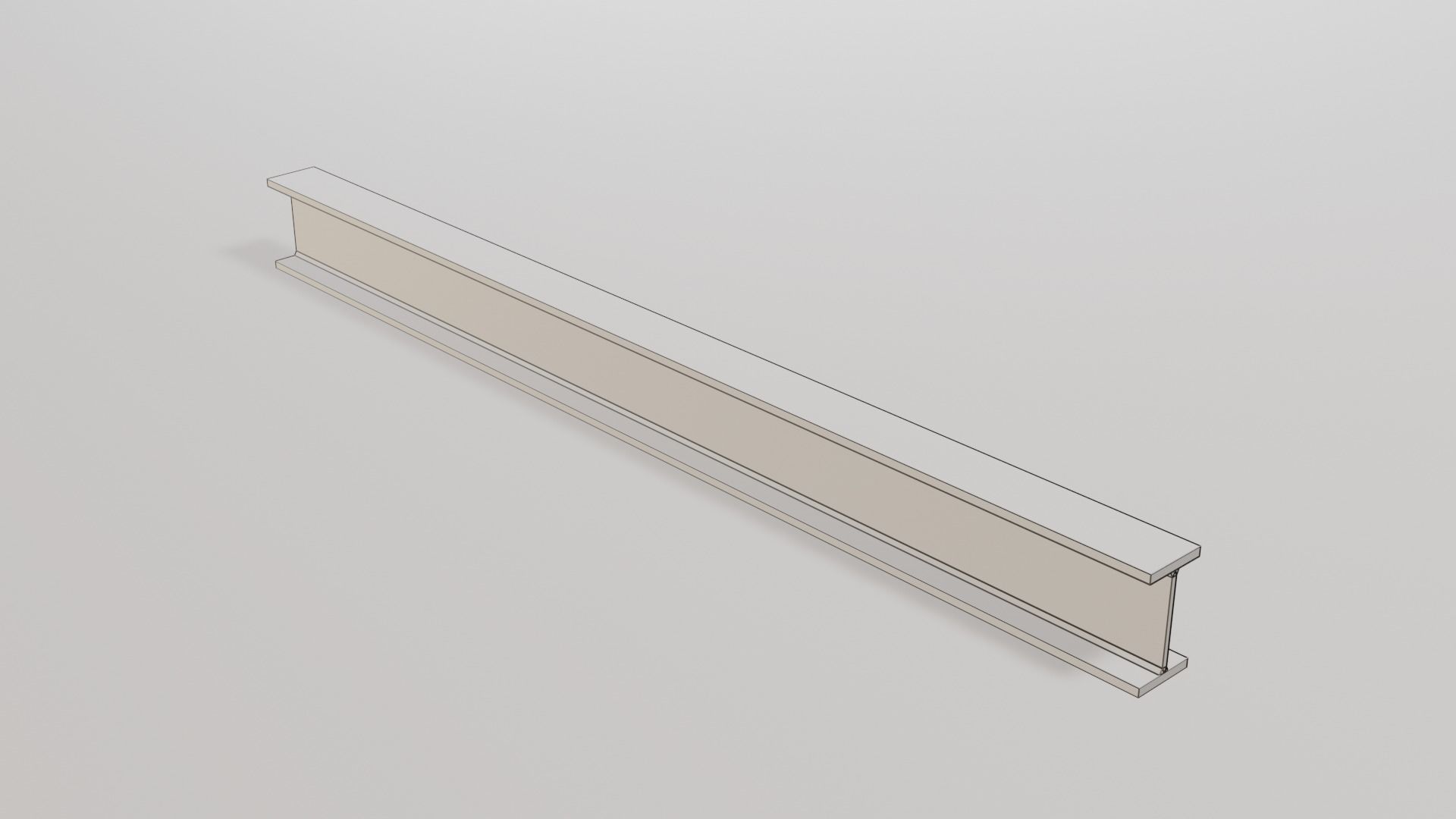 Metal Girder - Low-Poly PBR Low-poly 3D model_5