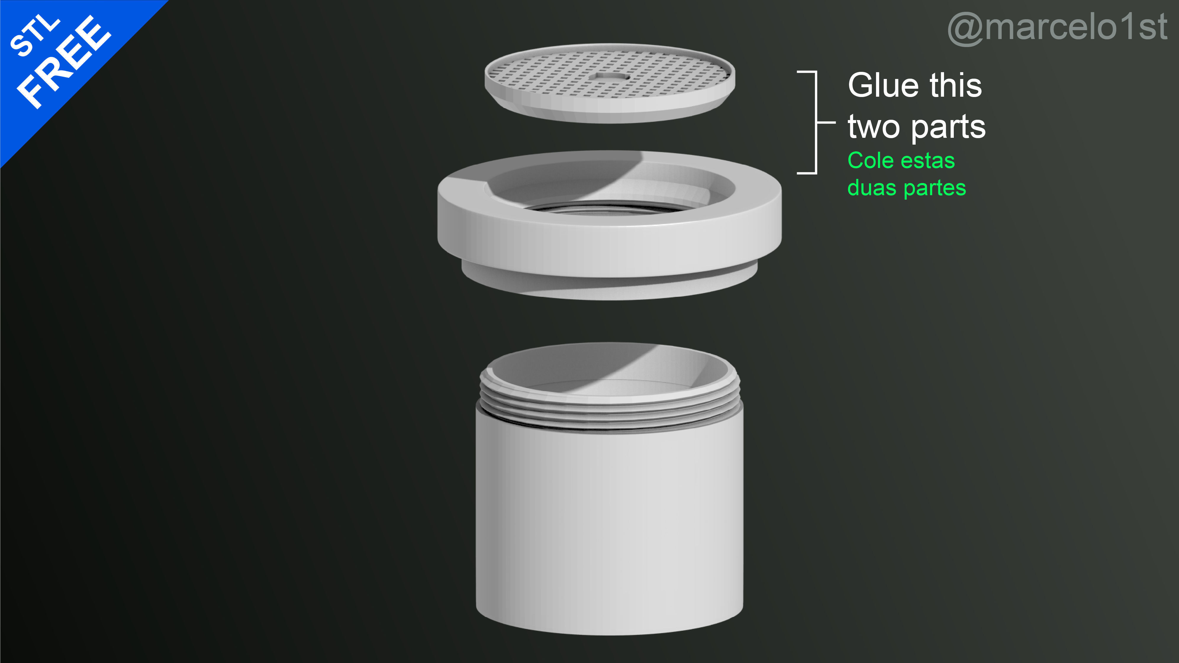 Turtle Warrior with Swords - Bust and a Container Base - FDM Free 3D print model_12