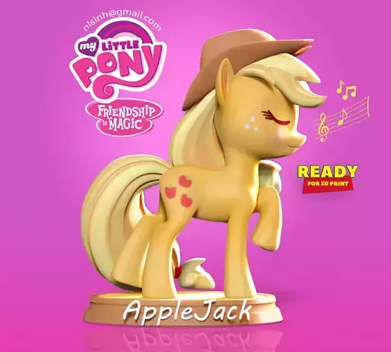 AppleJack - Little Pony Fanart