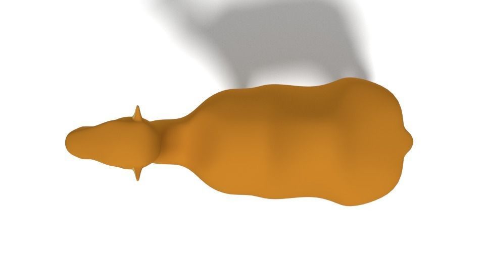 Cartoon Camel 3D model_8