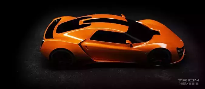 Trion Nemesis 2016 Supercar  3D model