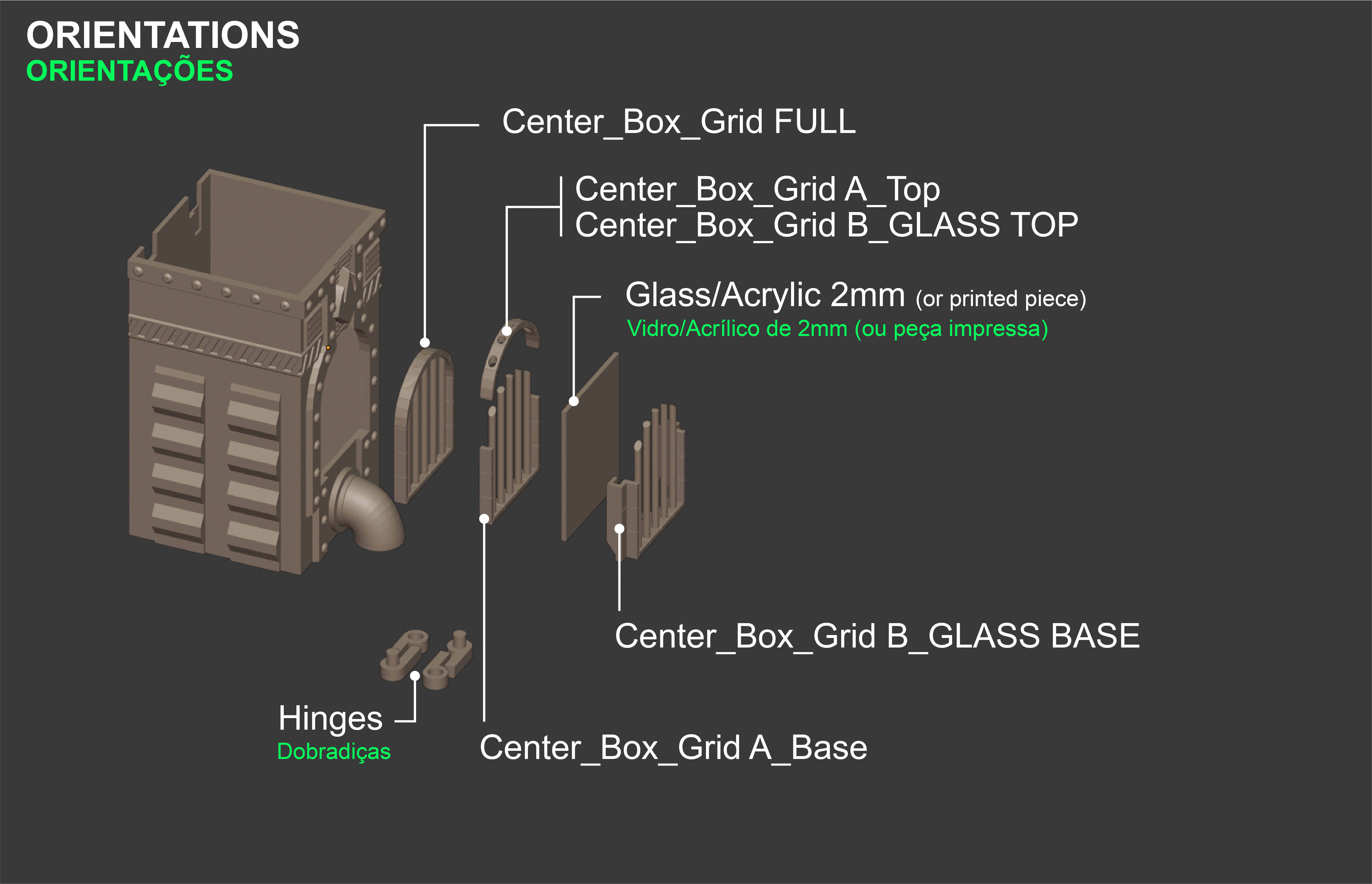Shredder - Bebop - Rocksteady - Foot Ninja Busts - FDM 3D print model_30