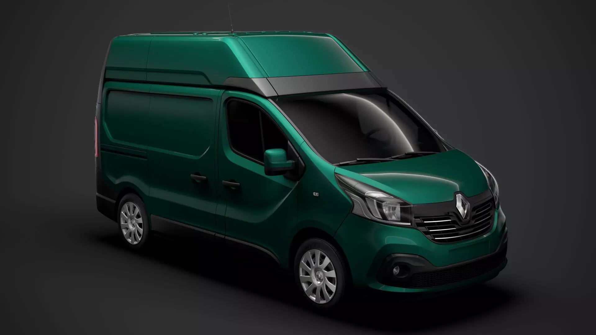 Renault Trafic Van L1H2 2018 3D model