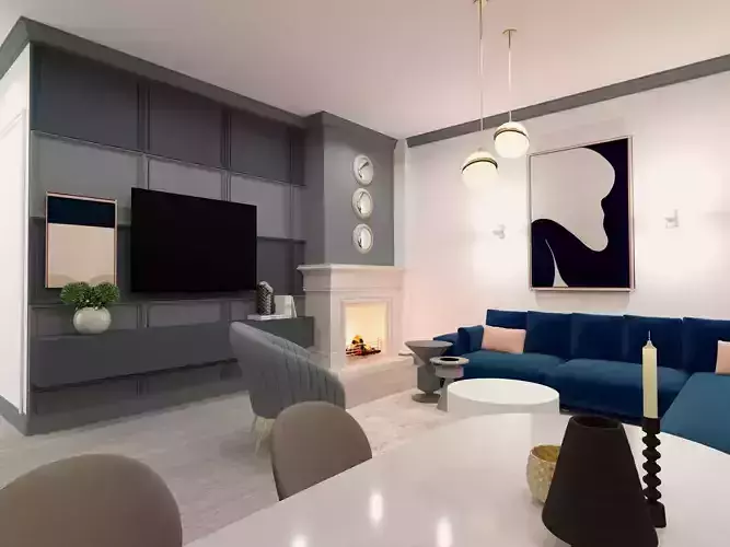 interior design 3D model