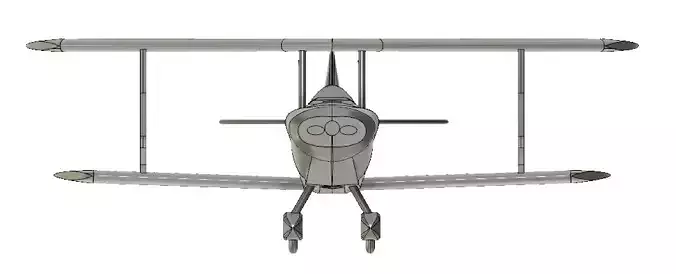 Pitts Special STL Model For 3D Printing