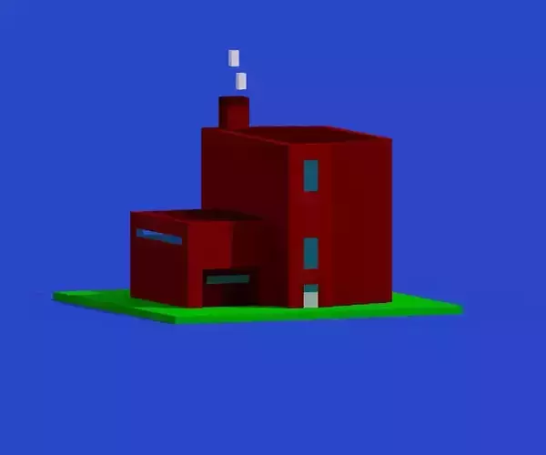House voxel - 9 3D model