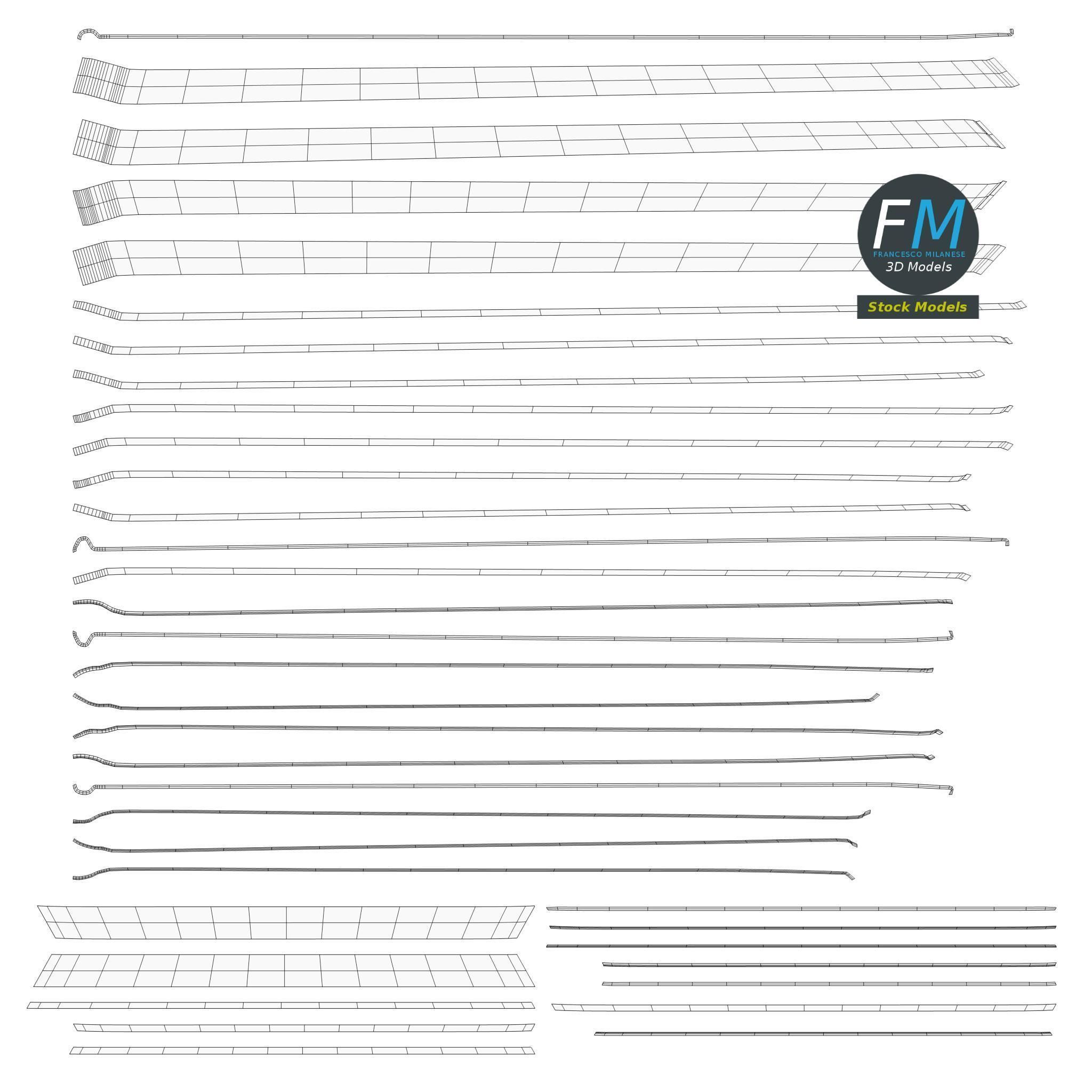 Sport medal 3D model_12