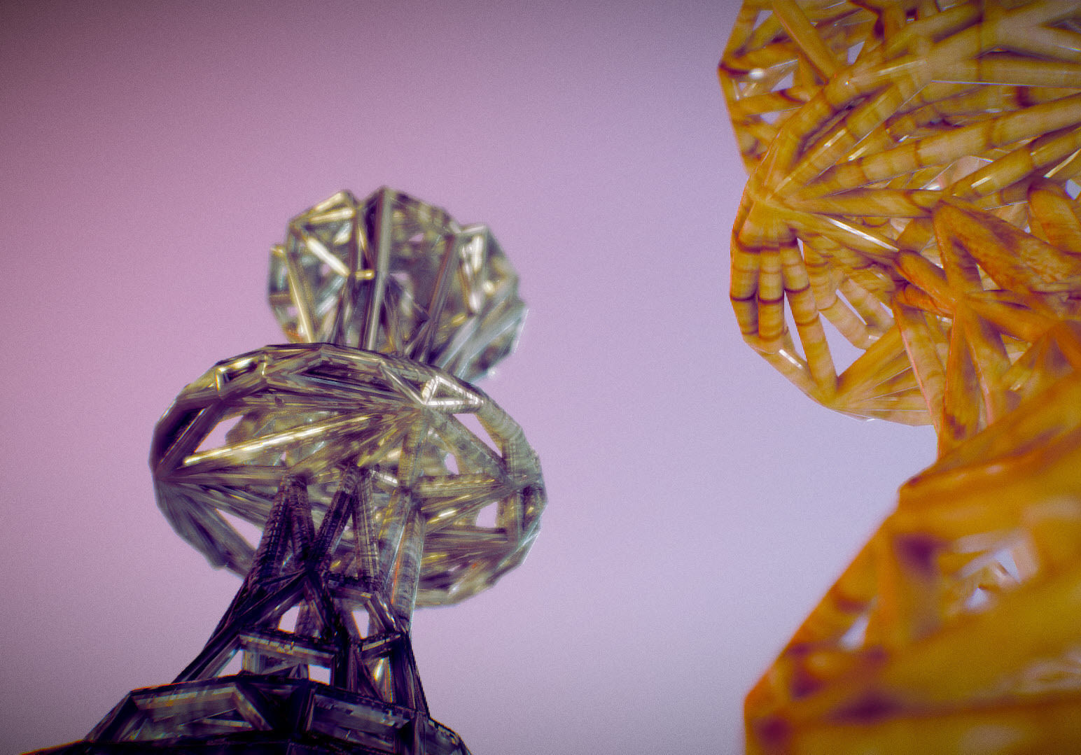 Queen chess piece 3D print model_3