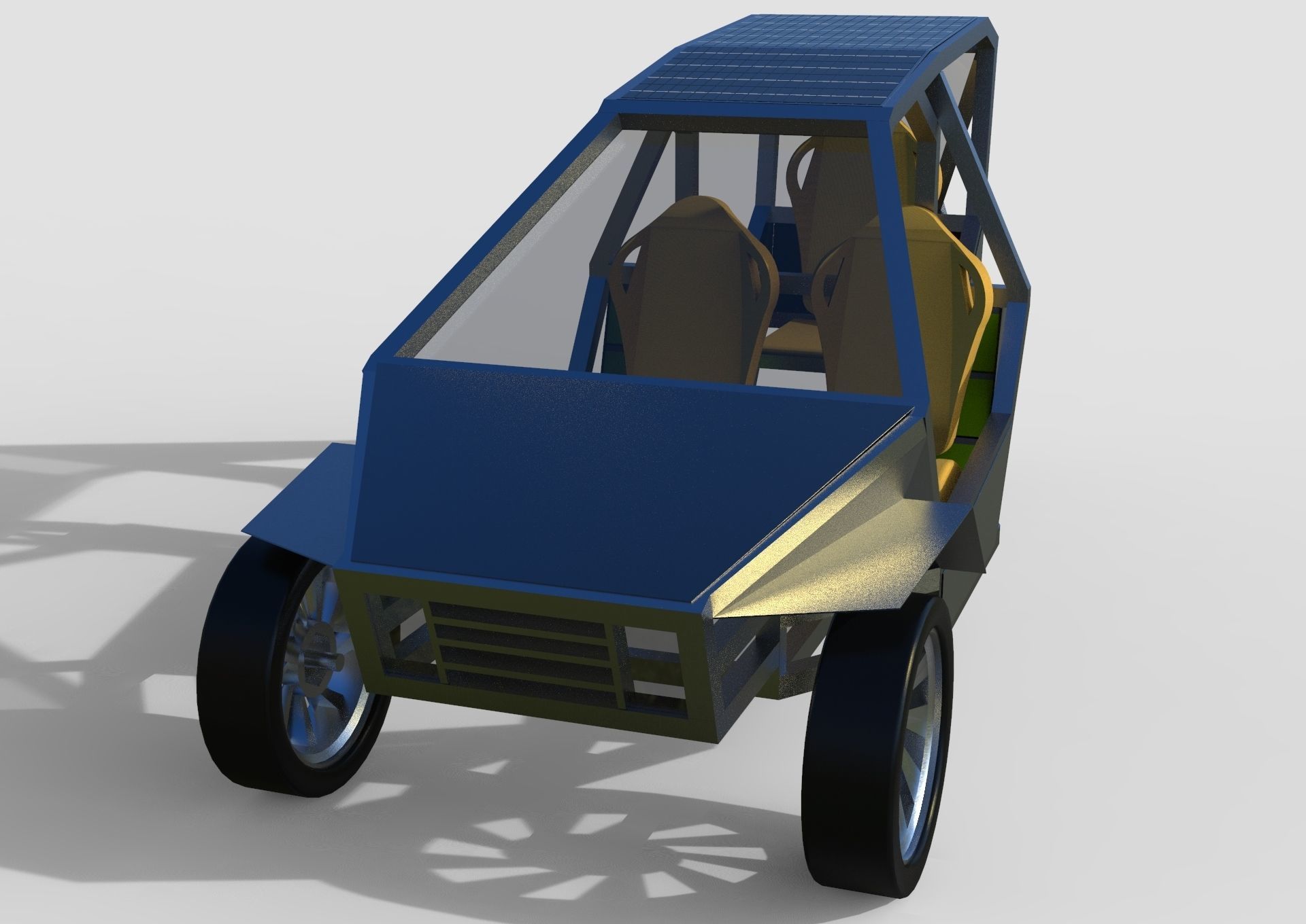 Reverse Trike 3D model_3