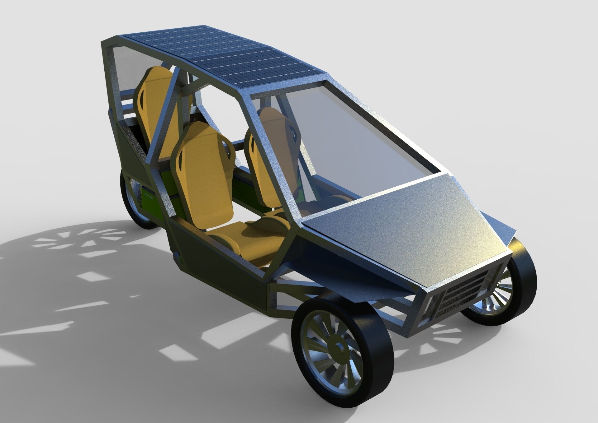 Reverse Trike 3D model_6