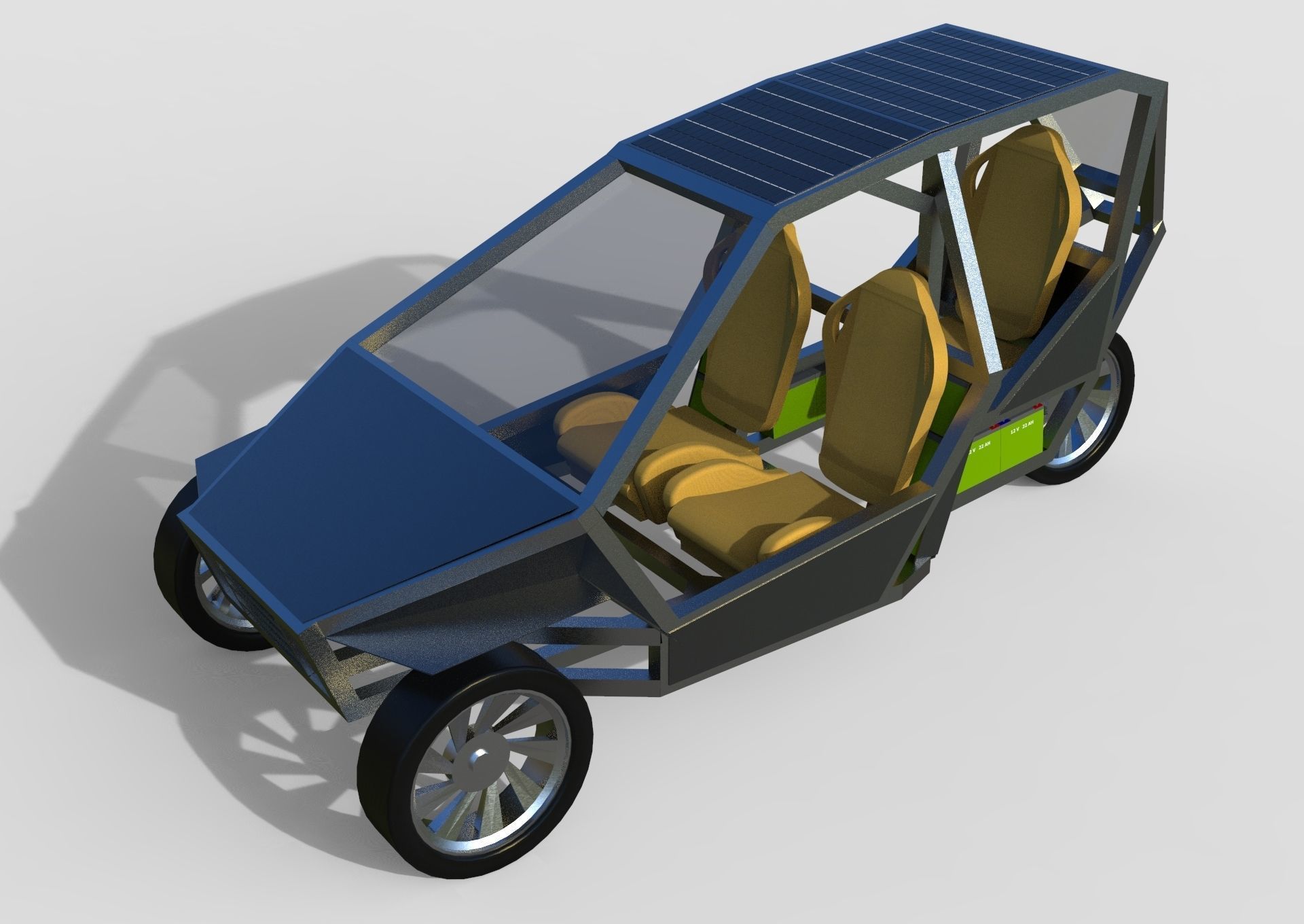Reverse Trike 3D model_1