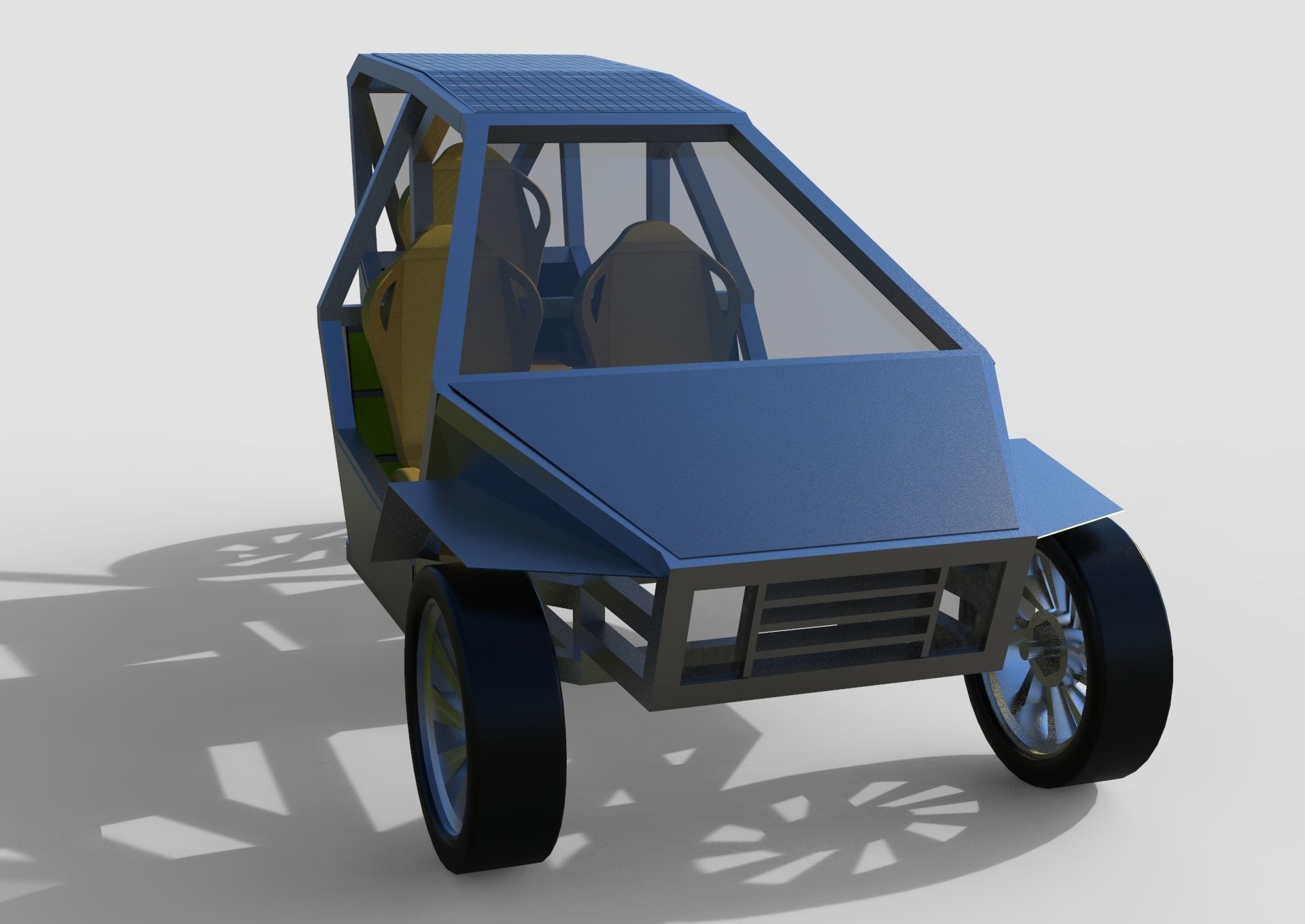 Reverse Trike 3D model_5