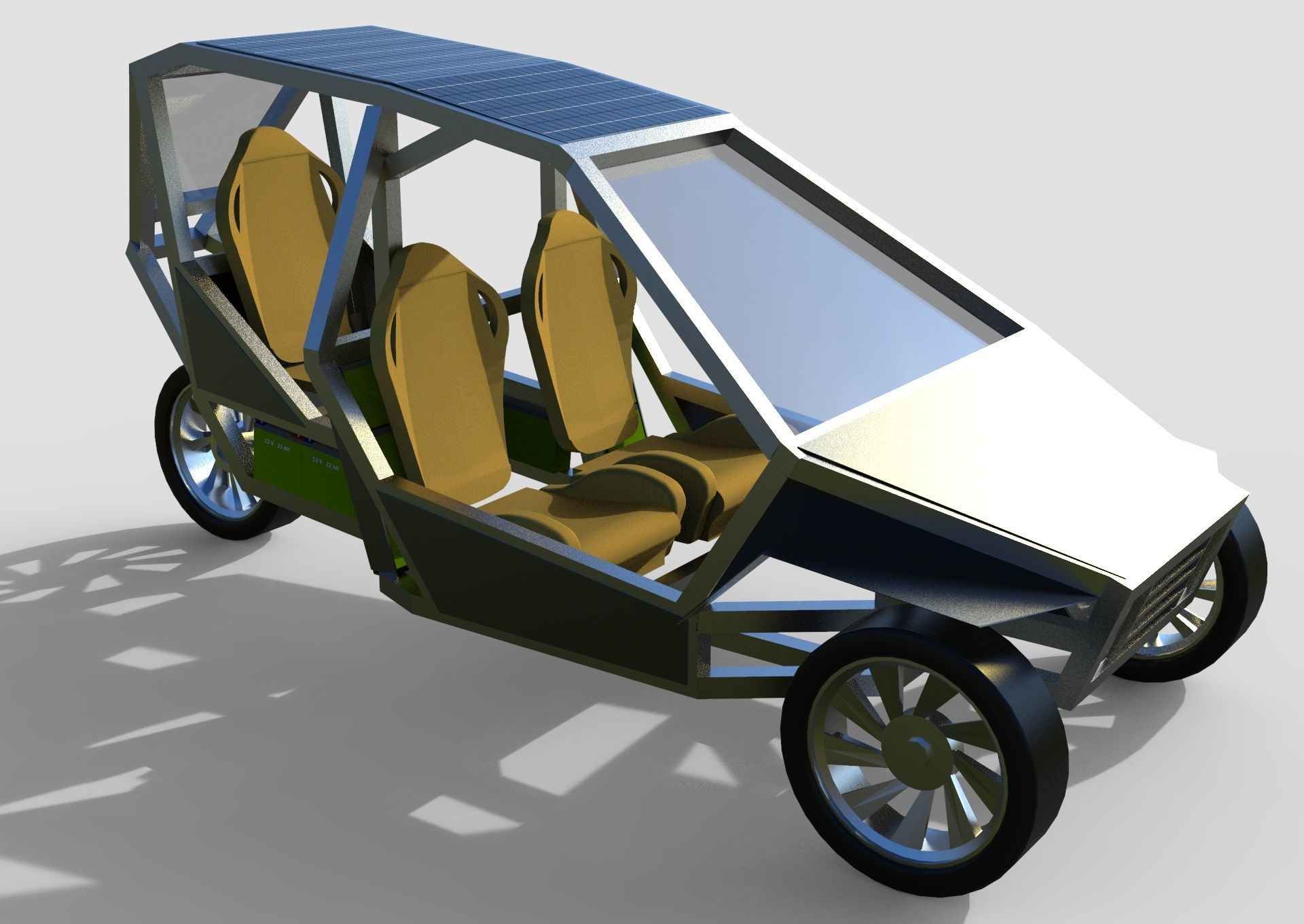 Reverse Trike 3D model_7