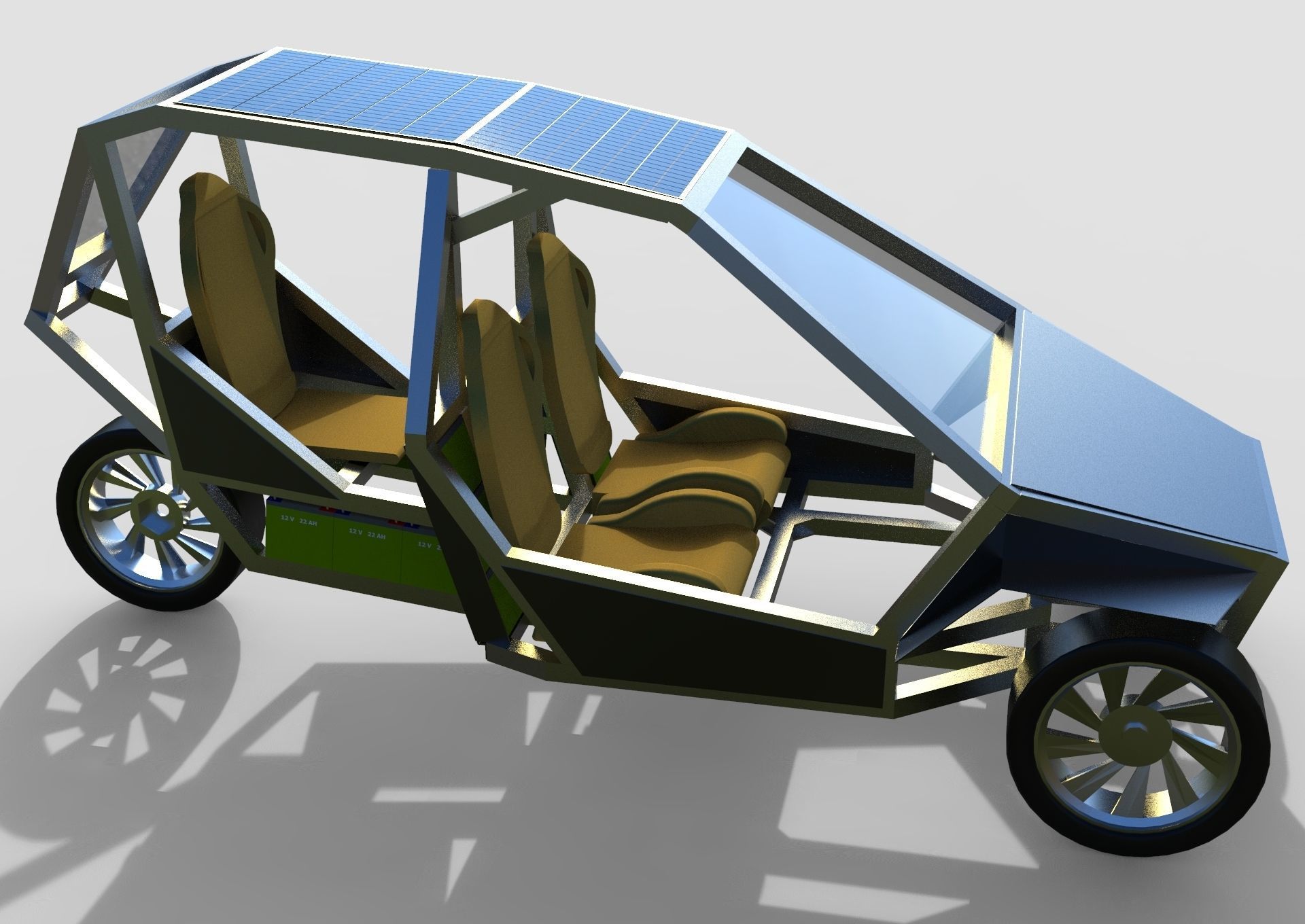 Reverse Trike 3D model_8