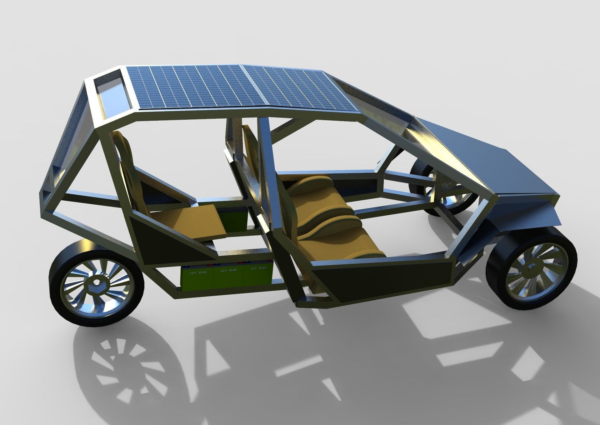 Reverse Trike 3D model_9