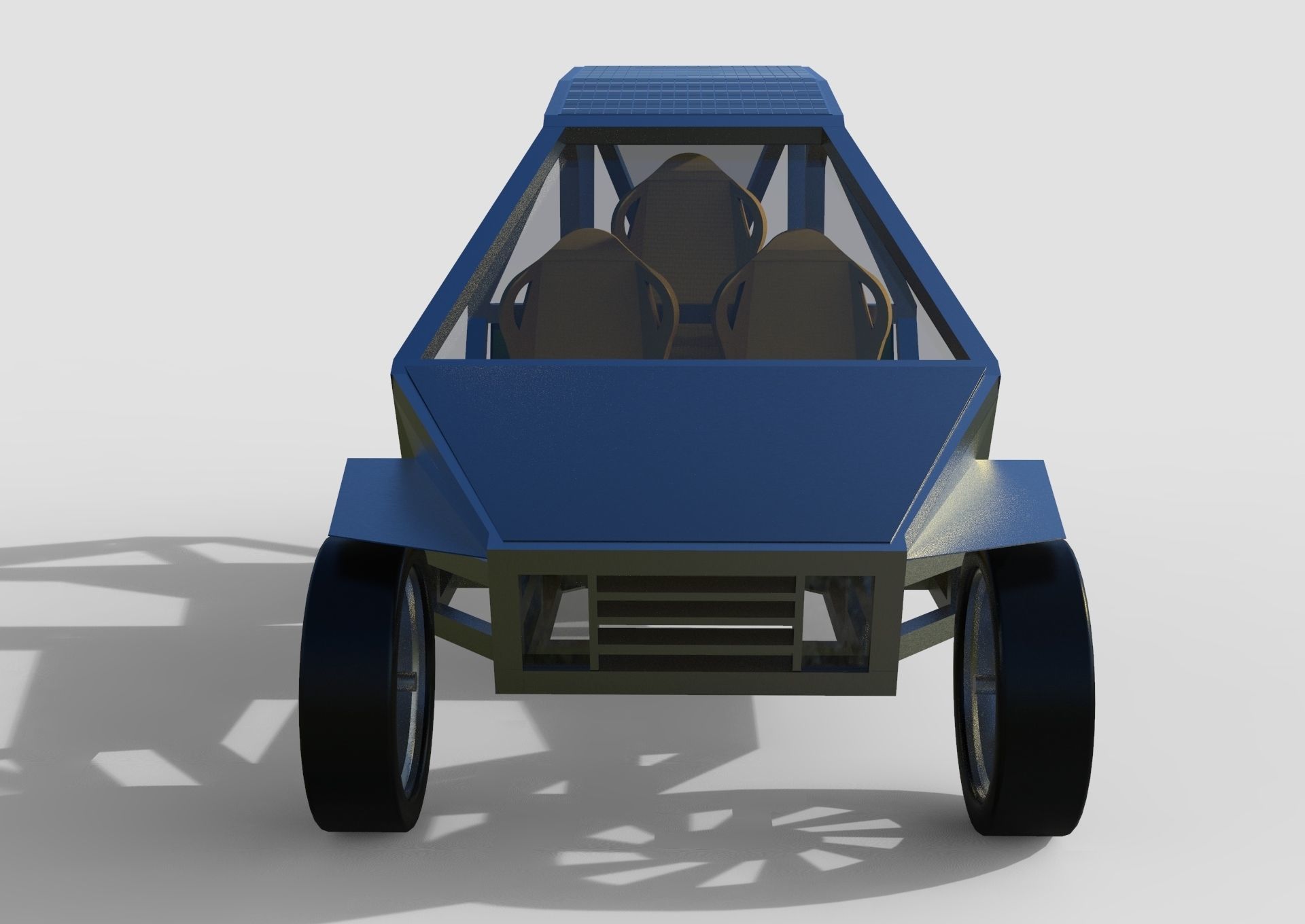 Reverse Trike 3D model_4