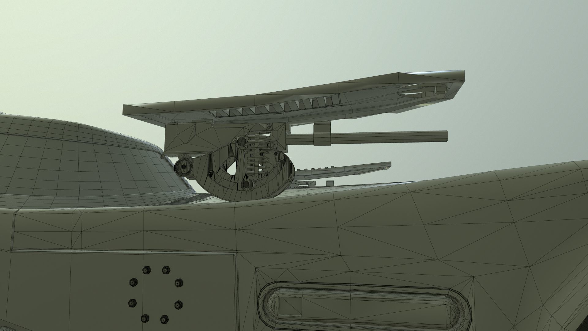 Batmobile 1989 High-Quality PBR Subdiv Renderable Low-poly 3D model_22