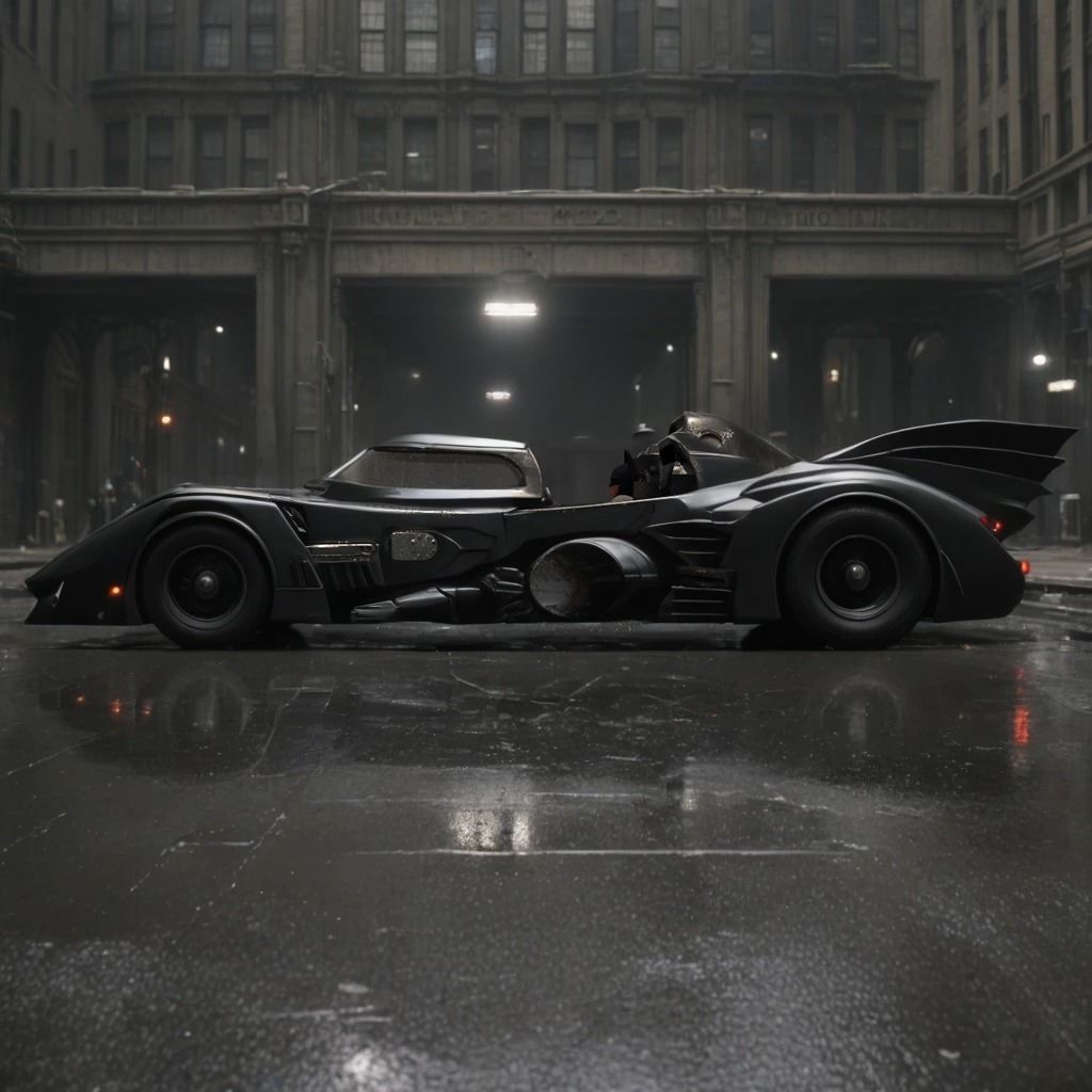 Batmobile 1989 High-Quality PBR Subdiv Renderable Low-poly 3D model_28